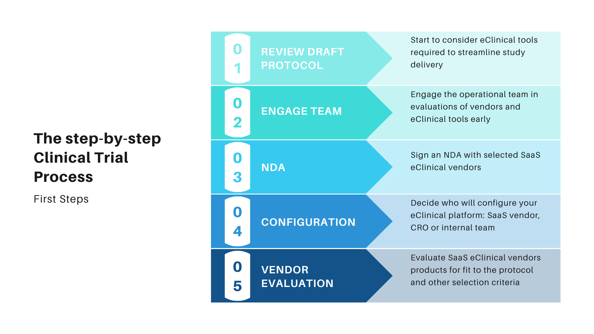 The Clincial Trial Process Step by step Approach